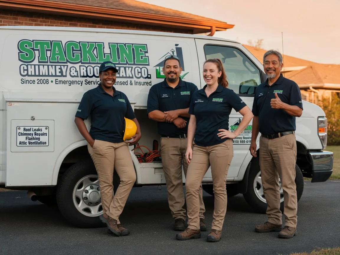 Chimney flashing repair company in Henryetta, OK